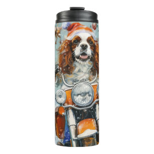 Termo Navidades de Cavalier King Charles Spaniel