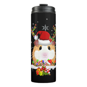 Termo Navidades de cerdo guineanos Navidades de renos