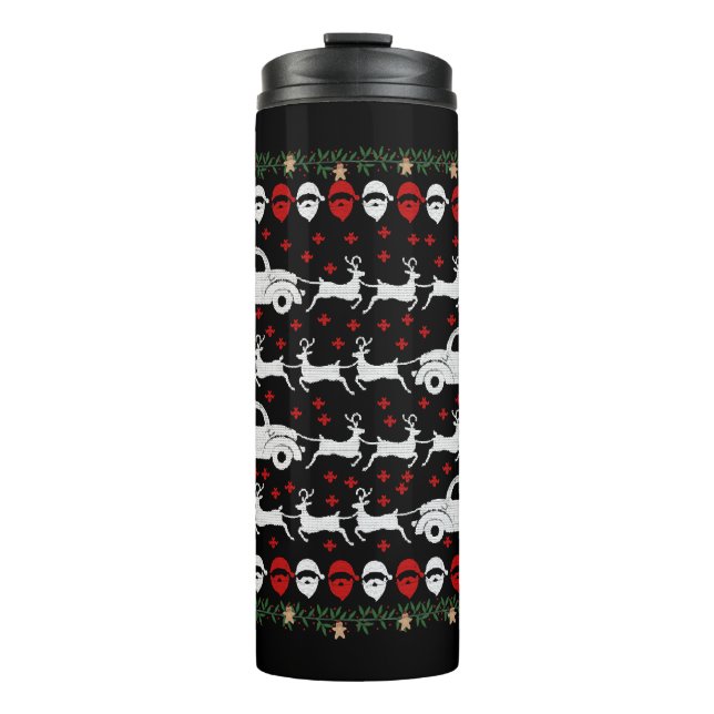 Termo Navidades de coches (Anverso)