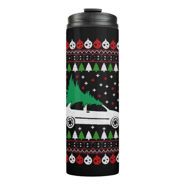 Termo Navidades de coches (Anverso)