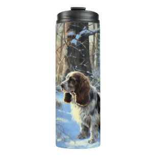 Termo Navidades de Cocker Spaniel Let It Snow