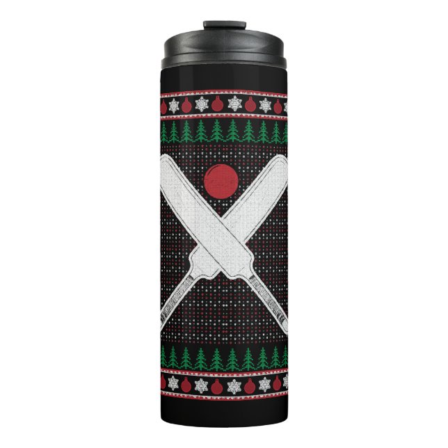 Termo Navidades de críquet (Anverso)