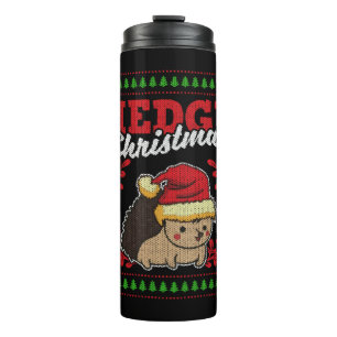 Termo Navidades de edgehog Navidades feos regalo de Navi