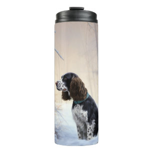 Termo Navidades de English Springer Spaniel Let It Snow