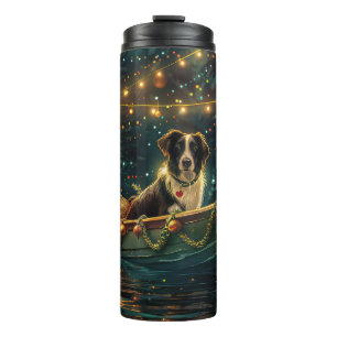 Termo Navidades de Frontera Collie Voyage festivo