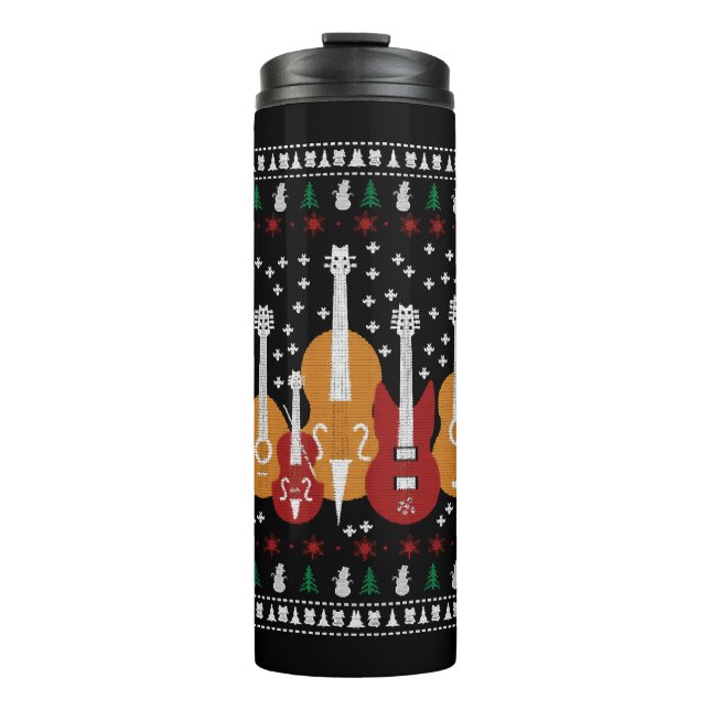 Termo Navidades de guitarra (Anverso)