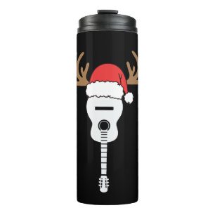Termo Navidades de guitarra renos de Santa Hat