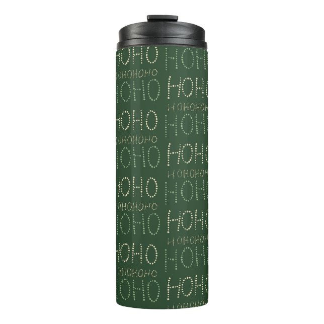 Termo Navidades de Hohoho enmascaran papel de envolvimie (Anverso)