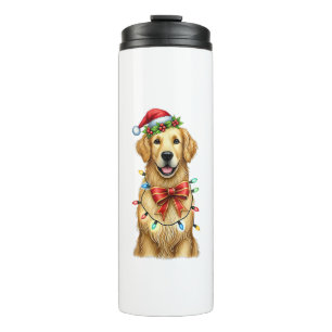 Termo Navidades de la Coquette Bow del perro de la cazad