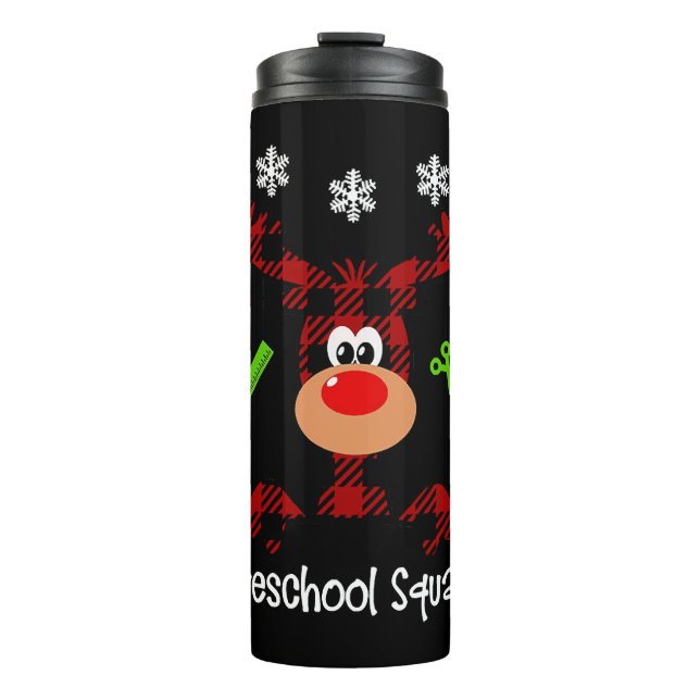 Termo Navidades de la Escuadrón de Renos Infantiles (Anverso)