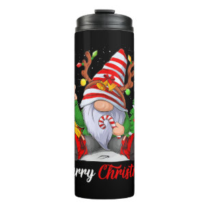 Termo Navidades de la familia Merry Christmas Gnomes