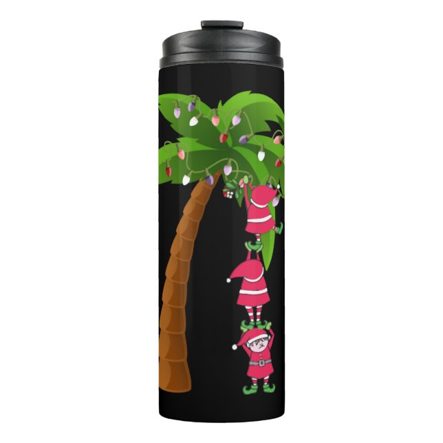 Termo NAVIDADES de la marca SANTAS ELVES PALM (Anverso)