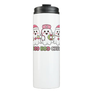 Termo Navidades De La Tripulación Boo Boo, Enfermera Fan