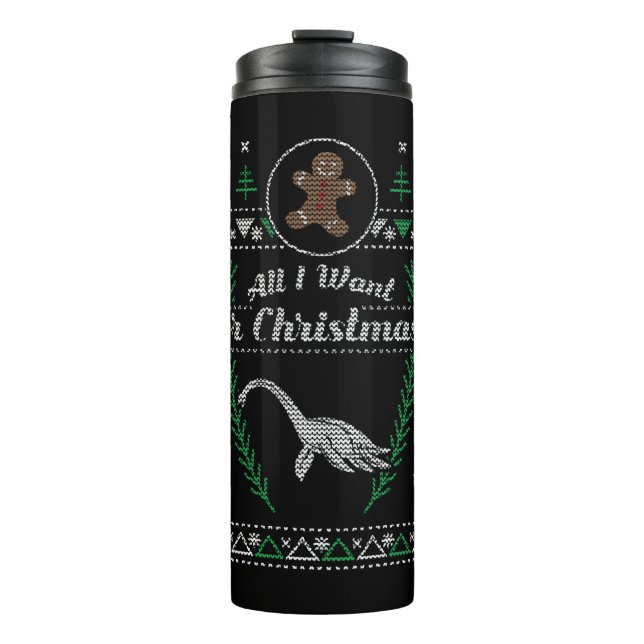 Termo Navidades de Loch Ness Monster (Anverso)