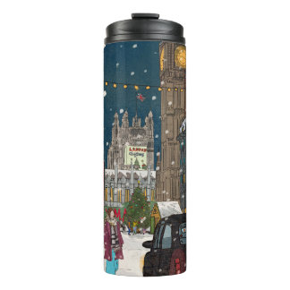Termo Navidades de Londres inspirados en el Cityscape Re
