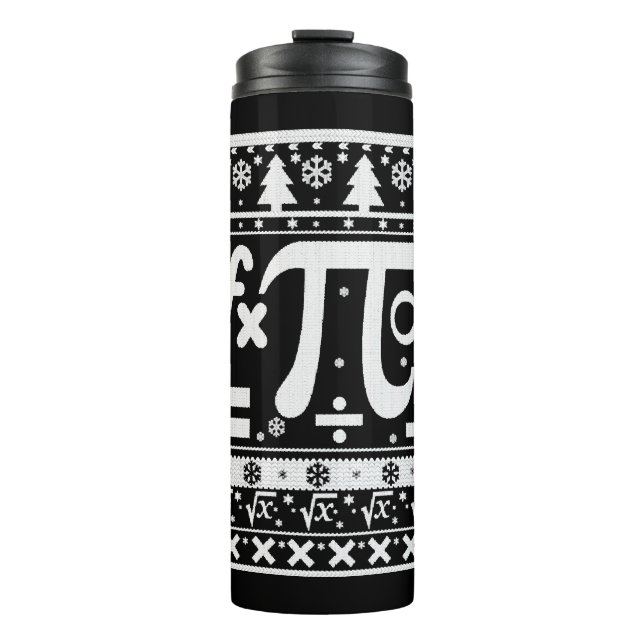 Termo Navidades de matemáticas (Anverso)