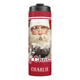 Termo Navidades de nombres personalizados de Santa / TU