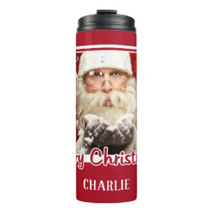 Termo Navidades de nombres personalizados de Santa / TU