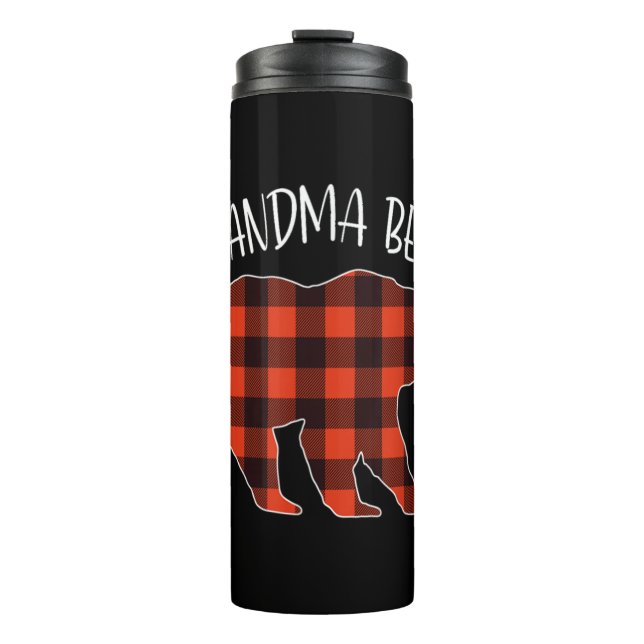 Termo Navidades de oso de abuela (Anverso)