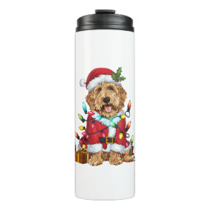 Termo Navidades de perros de Santa Labradoodle