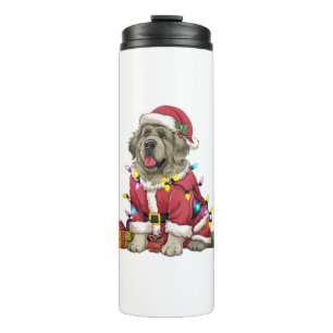 Termo Navidades de perros de Santa Newfoundland