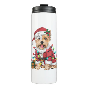 Termo Navidades de perros de Santa Westie