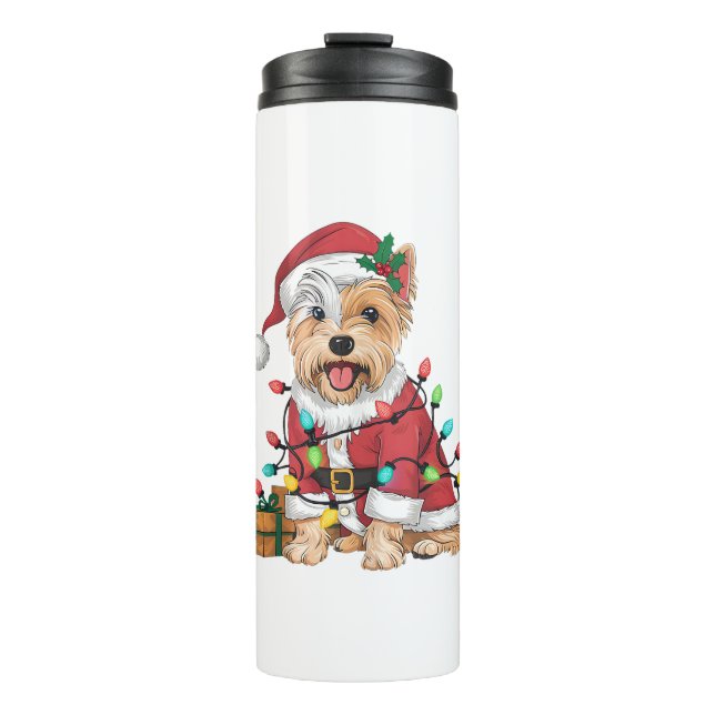 Termo Navidades de perros de Santa Westie (Anverso)