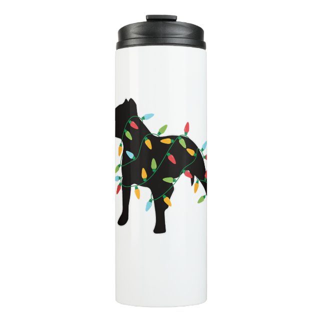 Termo Navidades de Pitbull Iluminan Navidades regalan Pe (Anverso)