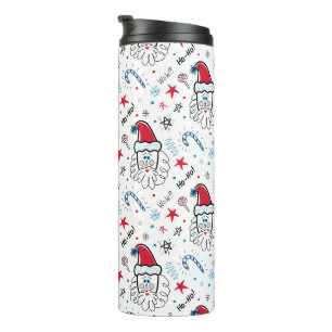 Termo Navidades del ilustracion de Santa Cruz