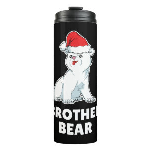 Termo Navidades del oso polar - regalo de hermano de Nav