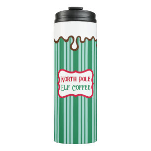 Termo Navidades del Polo Norte Viajan en café Elf