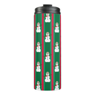 Termo Navidades divertidos y entusiastas Detective Snowm