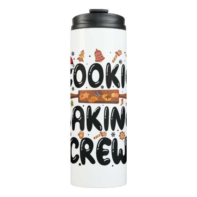 Termo Navidades familiares de Cookie Baking Gingerbread  (Anverso)