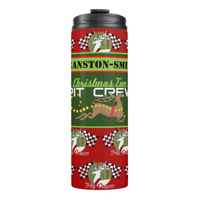 Termo Navidades familiares personalizados: Tumbler de la (Anverso)