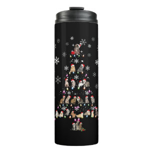 Termo Navidades felices Árbol de navidad de gato corto
