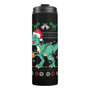 Termo Navidades feos sudan dinosaurios niños Pajama T