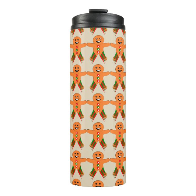 Termo Navidades Fiesta Gingerbread Man Thermal Tumbler (Anverso)