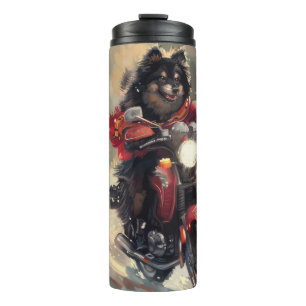 Termo Navidades finlandeses de motocicletas para perros 