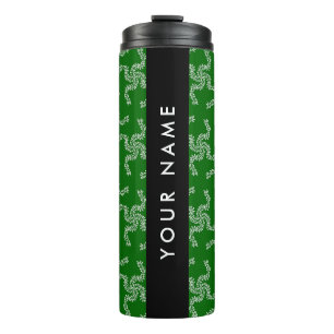 Termo Navidades Garland, Green, Your name, Personalize