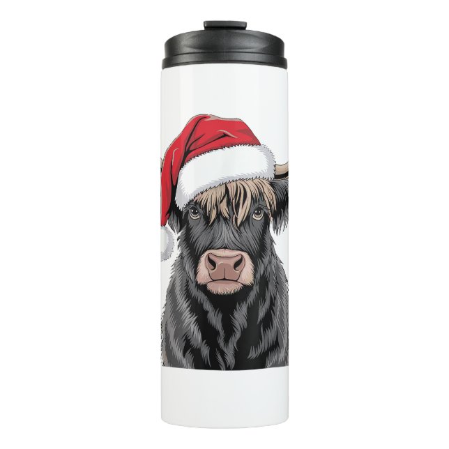 Termo Navidades Highland Vaca Santa Highland Vaca (Anverso)
