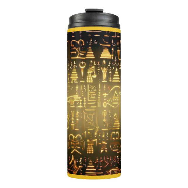 Termo Navidades Jeroglíficos Egipcios 2 (Anverso)