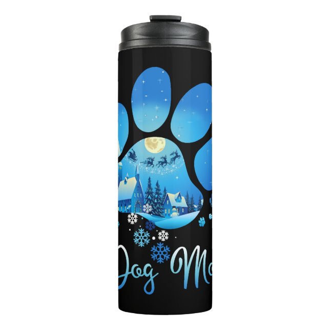 Termo Navidades Paw Dog Mom (Anverso)