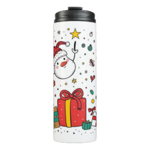 Termo navidades personalizados Tumbler térmico