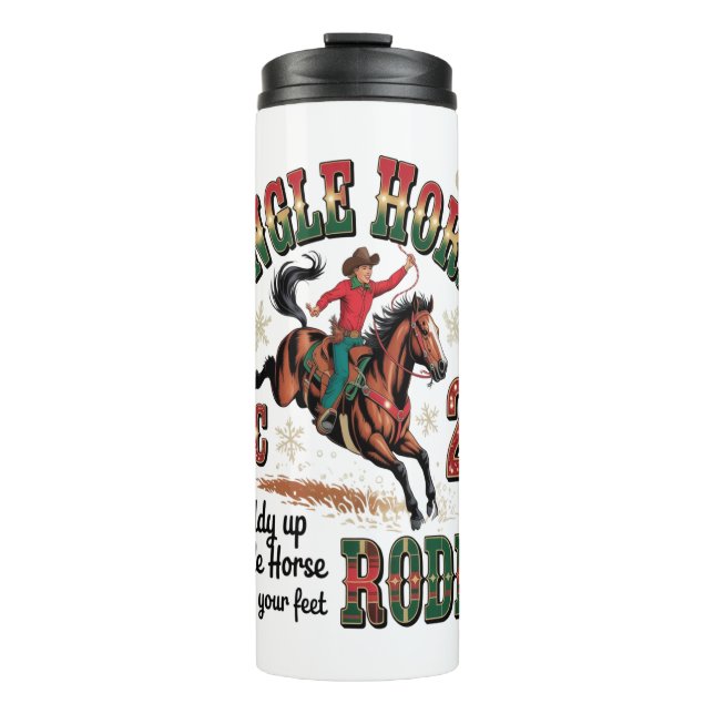 Termo Navidades Rodeo Jingle Horse (Anverso)