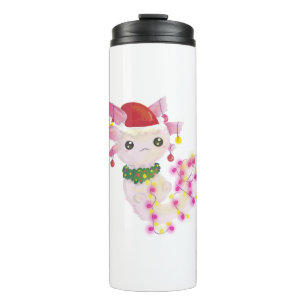 Termo navidades santa axolotl