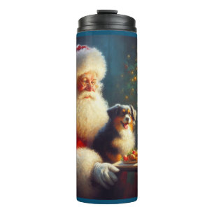 Termo Navidades Santa Claus con perros 5