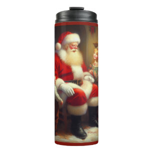 Termo Navidades Santa con niños 3