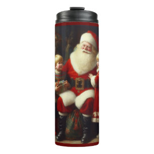 Termo Navidades Santa con niños 6