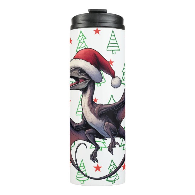 Termo Navidades Santa hat pterodáctilo (Anverso)