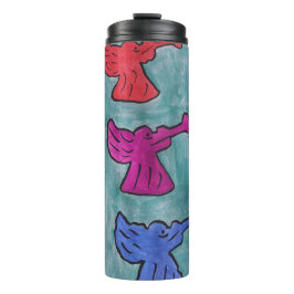 Termo Navidades se enfurecen con trompetas